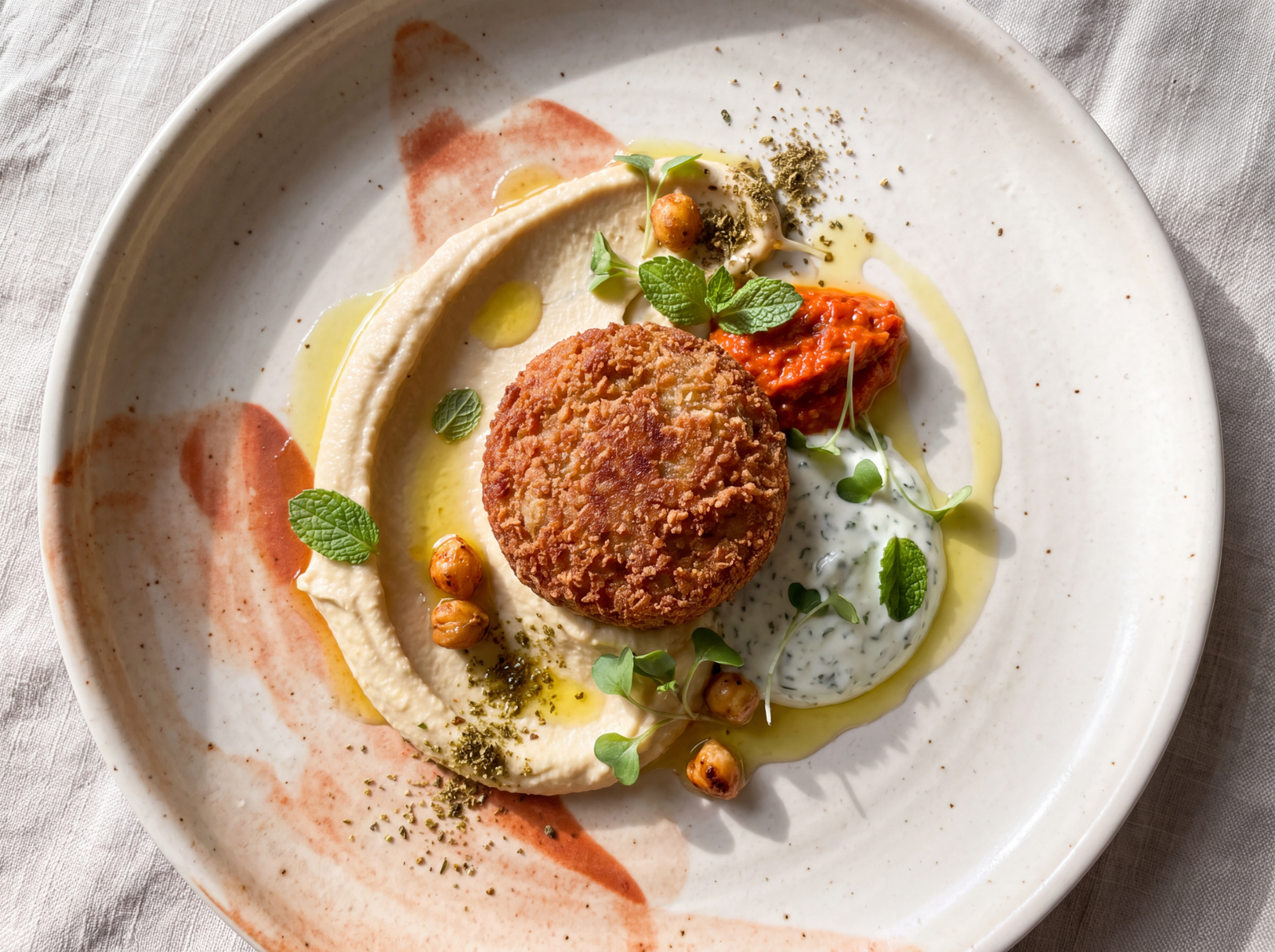 Plateau traiteur de falafels